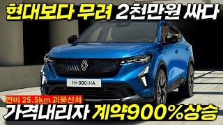 리터당 '170km/L 상상초월 미친 연비 신형 SUV를 이 가격에??' 최강 하이브리드 최첨단 신차소식에.. 팰리세이드 대기자들까지 발칵 뒤집힌 상황 #날씨 #신형팰리세이드