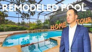 TOURING a REMODELED POOL Home in Altamonte Springs Florida | Living In Orlando Florida