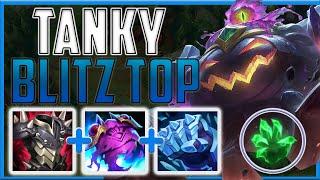 Blitzcrank top is the CRAZIEST disruptor and a beefy tank!! - Blitz Top | Season 14 LoL