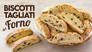 BISCOTTI TAGLIATI DEL FORNO Ricetta Facile - Fatto in Casa da Benedetta