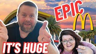 EPIC McDonald's - World's Largest McDonald's  - Orlando, Florida - Full Tour & Review