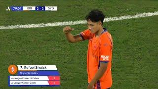 Rafael Struick vs Sydney Fc • Cetak 1 Goal Debut • Liga Australia 2024