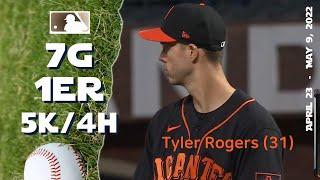 Tyler Rogers | April 23 ~ May 9, 2022 | MLB highlights