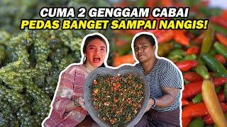 NYAMBEL RUMPUT LAUT MENTAH DI KAMPUNG ADAT SUMBA! #jejaknyambel