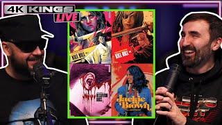 KILL BILL 4K, JACKIE BROWN 4K & RESERVOIR DOGS 4K LIONSGATE LIMITED STEELBOOKS | 4K Kings Clips