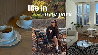 LIFE IN NEW YORK | staycation in the city, fall vibes, packing for my trip!