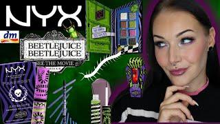 Die neue NYX 🪲 BEETLEJUICE limited Edition I DM & Rossmann I Halloween Kollektion