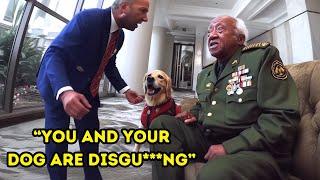 Hotel Manager Mocks Black Veteran with PTSD Service Dog, INSTANTLY REGRETS IT…