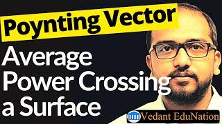 Average power crossing a surface - Poynting vector problem (GATE 2022)
