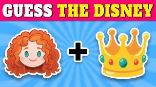 Guess the DISNEY Movie by Emoji  | Disney Emoji Quiz