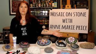 How to Mosaic a Stone with Anne Marie Price