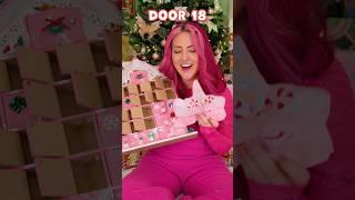 Opening an ENTIRE ADVENT CALENDAR Every Day: ALL PINK (day 1)