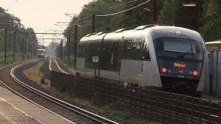 Trains Along the Mainline on Western Funen
