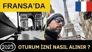 Fransa Oturum İzni Nasıl Alınır 2023 ? | Çalışma İzni l İşçi Vizesi | Aile Birleşimi |