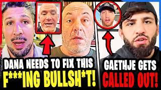 Dana White FACING MAJOR BACKLASH! Justin Gaethje vs Arman Tsarukyan! Joe Rogan REACTS! Alex Pereira