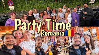 Party Time Romania|Trying Romania Food|  European food | Dessert | #europe #romanianfood #viral