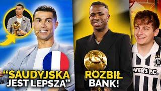 Cristiano Ronaldo zdobył DWIE nagrody i POJECHAŁ PO Ligue 1! Vinicius piłkarzem ROKU Globe Soccer!