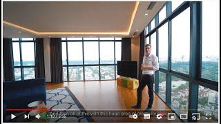 Living on top of Singapore! - Fully Loaded 3br 4,682 sqft D'Leedon Penthouse + private garden & pool