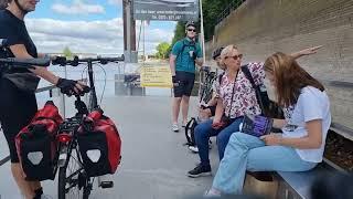 By e bike through Deventer The Netherlands