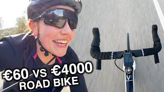 Cheap Bike vs Super Bike - did it make a difference?