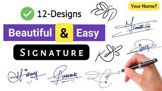  How to Make Easy and Beautiful Signature  | How to sign