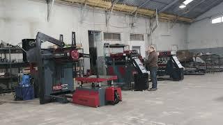 Rollser Production Hall | Roll forming Machines Lines | Decoiler with Servo Driver and Straightener