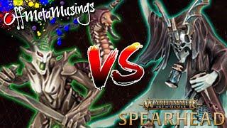 Our FIRST GAME of SPEARHEAD! Sylvaneth vs Nighthaunt Spearhead Battle Report