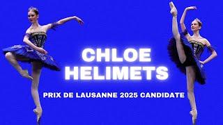 2025 Prix de Lausanne Candidate Chloe Helimets - Youth Grand Prix 2025 Paris Semi-Final