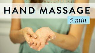 Hand Self Massage for Hand Pain Relief