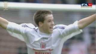 Michael Owen goal for England Schoolboys vs Brazil