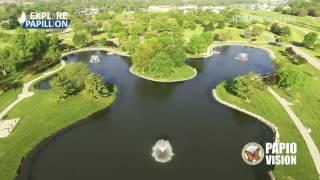 Explore Papillion - Halleck Park Lake (Papillion, Nebraska drone video)