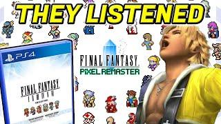 Square Enix Listened To Final Fantasy Fans - The Pixel Remaster Collection Is Back