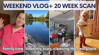 VLOG: 20 Week Anatomy Scan (MFM Appointment Results), Cleaning up the Garage & Setting up the Gym