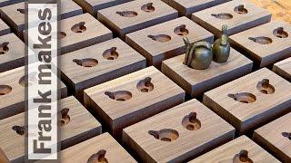 Wood Holder for Brass Balls