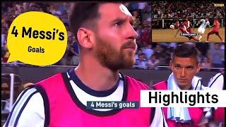 Messi's Goals  | Football match, Argentina vs Panama | Extended All Goals & Highlights @DINHCTTV007