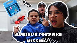 ADRIEL'S TOYS GOT STOLEN PRANK!! | JCREZ & BRANDEL