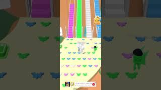 Bridge Race Great Level (All Level GameplayChallenge)#short #shorts #bridgerace #games #shortsvideo