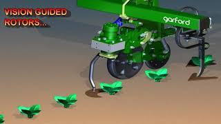 Robocrop InRow Weeder animation