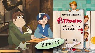 4 1/2 Freunde und der Schatz im Schulklo: Ein Hörbuch zum Mitlesen für Kinder von Joachim Friedrich