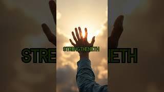 If life seems like a constant struggle……God will give you the strength to endure.“Philippians 4:13