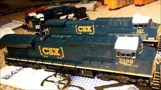 NEW! Scaletrains CSX GE ET44AH Tier 4 Ho scale locomotive