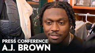 Eagles Press Conference: A.J. Brown | November 22, 2024