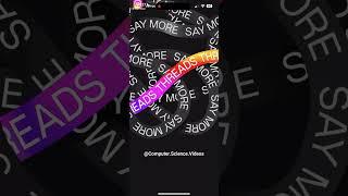 Get Started w/ THREADS for iPhone - Install & Sign Up #shorts  #computersciencevideos #threads