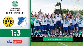 Traumtor leitet TSG Double-Sieg ein! | Borussia Dortmund - TSG Hoffenheim | U19 Bundesliga | Finale