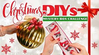 Get Ready for a CHRISTMAS DIY Like No Other! Mystery Box Challenge