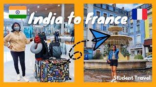 India to France Student Travel Vlog| Exploring neighborhood #studyabroad #studentsinfrance #grenoble