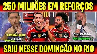  DOMINGÃO AGITADO NO FLAMENGO! MENGÃO FECHOU SUA MAIOR CONTRATAÇÃO DA HISTÓRIA! MERCADO DA BOLA