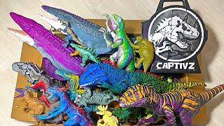 150 DINOSAURS Toys COLOSSAL BOX Jurassic World Camp Cretaceous - T-REX, Scorpios Rex, Indominus Rex