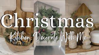 Christmas Decorate with Me 2024 | Christmas Kitchen | Cozy & Festive Holiday Decorating Ideas