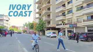 White Neighborhood In Ivory Coast - West Africa